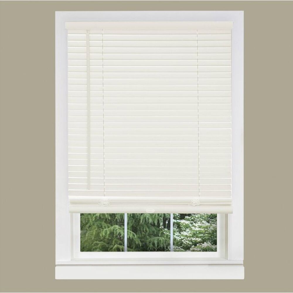Achim GII Cordless Morning Star Light Filtering Window Blind (Alabaster, 58" x